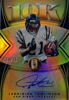 2019 Panini Gold Standard - 10K Autographs #10K-LT LaDainian Tomlinson Front