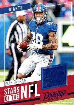 2019 Panini Prestige - Stars of the NFL Xtra Points Blue #SS-EE Evan Engram Front