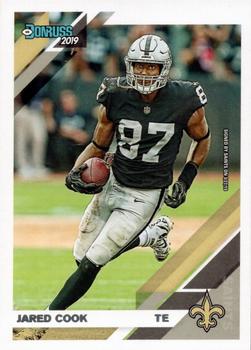 2019 Donruss - Aqueous Test #196 Jared Cook Front