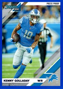 2019 Donruss - Press Proof Blue #94 Kenny Golladay Front