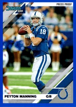 2019 Donruss - Press Proof Blue #121 Peyton Manning Front