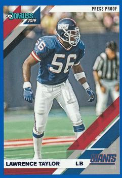 2019 Donruss - Press Proof Blue #185 Lawrence Taylor Front