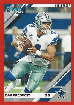 2019 Donruss - Press Proof Red #73 Dak Prescott Front