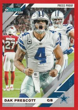 2019 Donruss - Press Proof Red #73V Dak Prescott Front