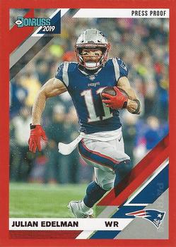 2019 Donruss - Press Proof Red #165 Julian Edelman Front