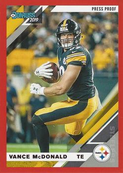 2019 Donruss - Press Proof Red #215 Vance McDonald Front