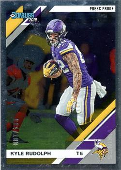 2019 Donruss - Press Proof Silver #158 Kyle Rudolph Front