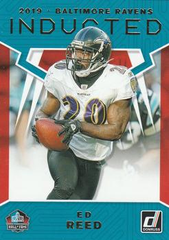 2019 Donruss - Inducted #IN-1 Ed Reed Front