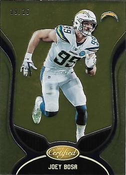 2019 Panini Certified - Mirror Gold Etch #46 Joey Bosa Front