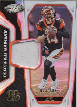 2019 Panini Certified - Certified Gamers Mirror #CG-AD Andy Dalton Front