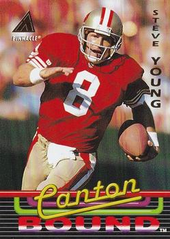 1994 Pinnacle Canton Bound #6 Steve Young Front