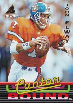 1994 Pinnacle Canton Bound #7 John Elway Front