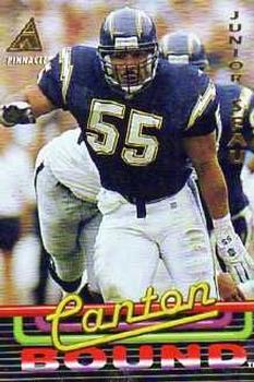 1994 Pinnacle Canton Bound #22 Junior Seau Front