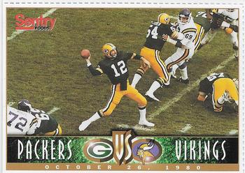 1997 Sentry Green Bay Packers vs Minnesota Vikings Junior Power Pack #NNO October 26, 1980 Front