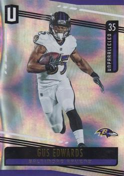 2019 Panini Unparalleled - Infinite #40 Gus Edwards Front