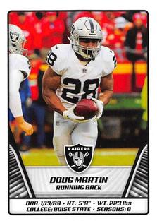 2019 Panini NFL Sticker Collection #277 Doug Martin Front