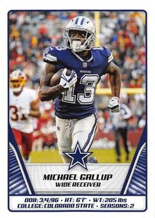 2019 Panini NFL Sticker Collection #294 Michael Gallup Front