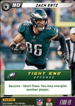 2019 Panini NFL Five #E180-19 Zach Ertz Front