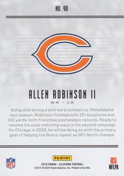 2019 Panini Illusions - Trophy Collection Pink #90 Allen Robinson II Back