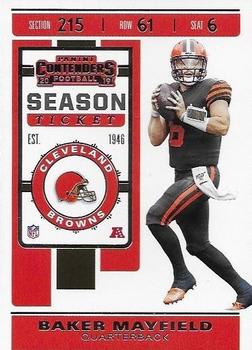 2019 Panini Contenders #18 Baker Mayfield Front