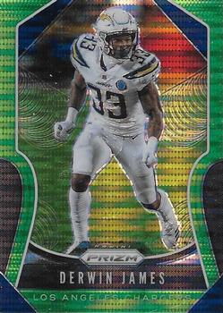 2019 Panini Prizm - Neon Green Pulsar #224 Derwin James Jr. Front