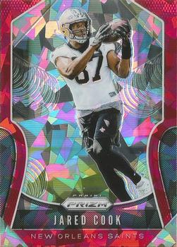 2019 Panini Prizm - Red Ice #185 Jared Cook Front