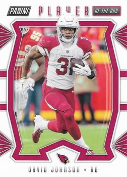 2019 Panini Player of the Day #38 David Johnson Front