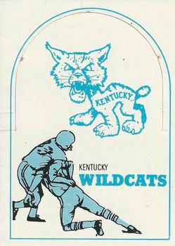 1976 Sunbeam SEC Stand-ups #NNO Kentucky Wildcats Front