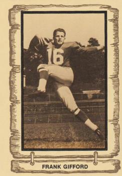 1983-84 Cramer Pac-10 Football Legends #27 Frank Gifford Front