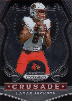 2020 Panini Prizm Draft Picks #70 Lamar Jackson Front