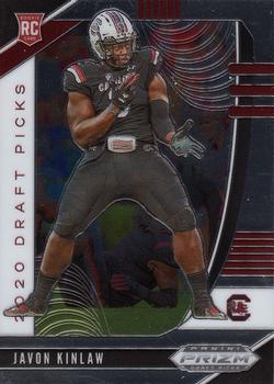 2020 Panini Prizm Draft Picks #161 Javon Kinlaw Front