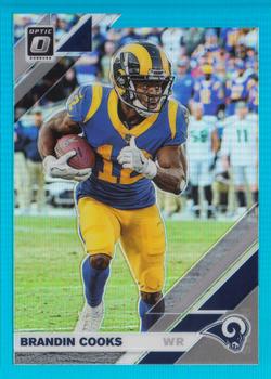 2019 Donruss Optic - Aqua #56 Brandin Cooks Front