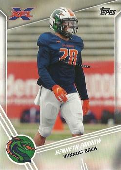 2020 Topps XFL #8 Kenneth Farrow Front