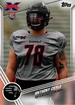 2020 Topps XFL #55 Anthony Coyle Front