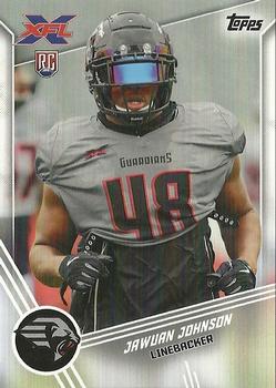 2020 Topps XFL #65 Jawuan Johnson Front