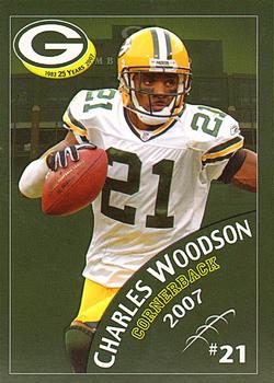 2007 Green Bay Packers Police - Police Departments of Hudson, Baldwin, and North Hudson #19 Charles Woodson Front