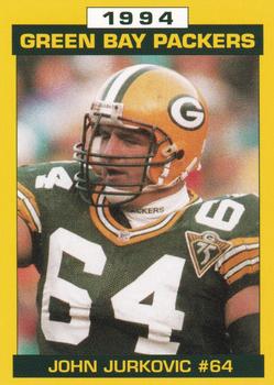 1994 Green Bay Packers Police - Door County Law Enforcement #8 John Jurkovic Front