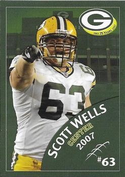 2007 Green Bay Packers Police - Portage County Sheriffs Department #10 Scott Wells Front