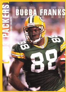 2003 Green Bay Packers Police - Portage County Sheriff's Department and Plover Police #15 Bubba Franks Front