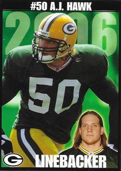 2006 Green Bay Packers Police - Elkhart Lake Police Department #12 A.J. Hawk Front
