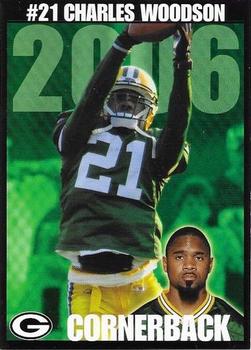 2006 Green Bay Packers Police - Larry Fritsch Cards Inc., Stevens Point and the Town of Hull (Portage County) Fire Dept. #5 Charles Woodson Front