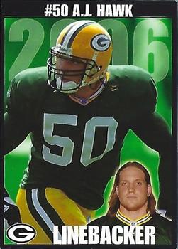 2006 Green Bay Packers Police - Vernon County Law Enforcement #12 A.J. Hawk Front