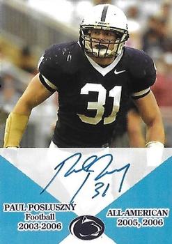 2007 TK Legacy Penn State Nittany Lions - All-American Autographs #AA19 Paul Posluszny Front