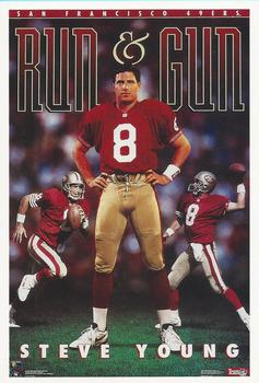 1994 Costacos Brothers Inaugural Quarterback Club #3 Steve Young Front