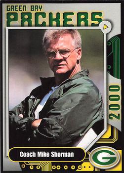 2000 Green Bay Packers Police - Racine County Sheriffs Department #2 Mike Sherman Front