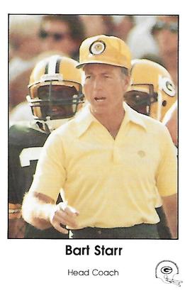1983 Green Bay Packers Police - First Wisconsin Banks, Your Waukesha Police #NNO Bart Starr Front