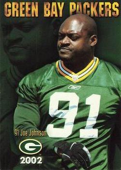 2002 Green Bay Packers Police - New Richmond Clinic S.C., GTK Service-Towing and Lockouts, Kids Company, New Richmond Police Department #19 Joe Johnson Front