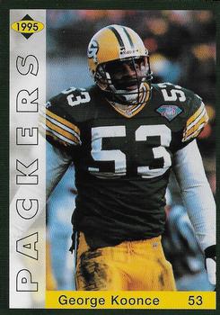 1995 Green Bay Packers Police - Oshkosh Noon Kiwanis, Oshkosh Police Department #11 George Koonce Front