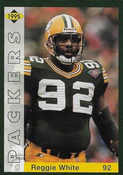 1995 Green Bay Packers Police - Oshkosh Noon Kiwanis, Oshkosh Police Department #17 Reggie White Front