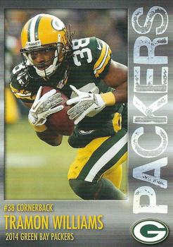 2014 Green Bay Packers Police - Town of Brookfield Police Department, Express Towing and Recovery Inc. #15 Tramon Williams Front